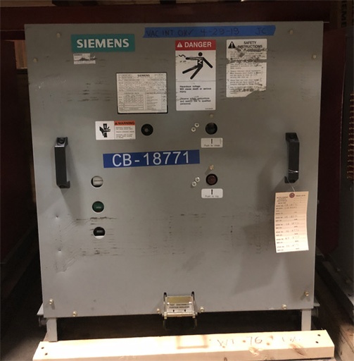 1200 Amp, SIEMENS, 05-GMSG-0063-1200-164, 4760 V., 2010, 125 VDC CL/TR/MOT