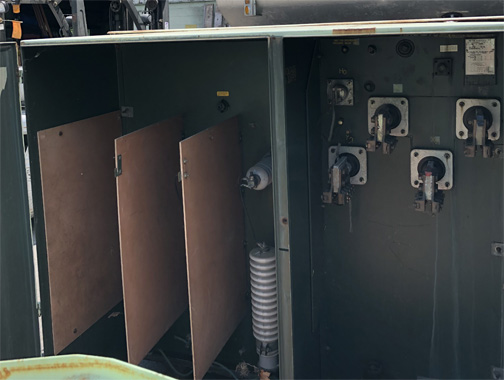 1000 KVA, Pri 34500GRDY/19920, Sec 208Y/120, RTE, LIVE/RADIAL:1