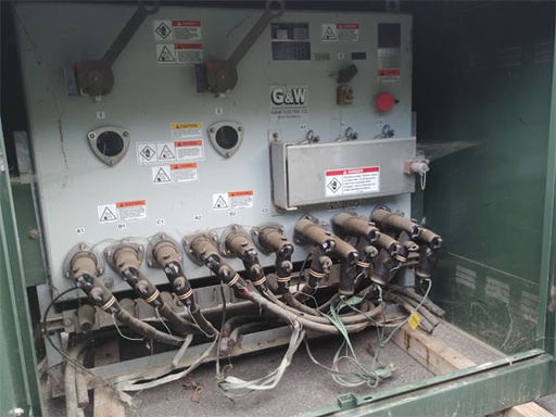 600 Amp, G & W, No. FPRAM33-376F-40PI, 15500 V., FUSED, 3-WAY GAS