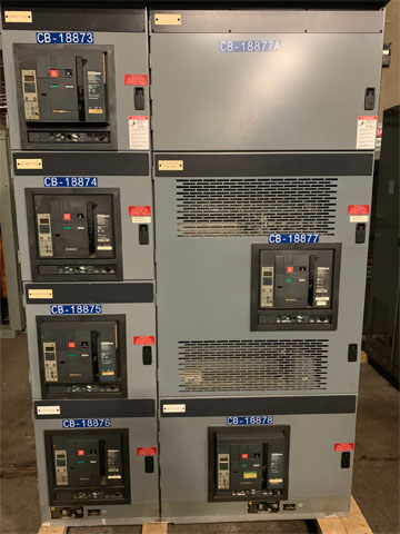 4000 Amp, SQUARE, POWERZONE 4, 480 V., INDOOR SWITCHGEAR, 5 COLUMNS:1