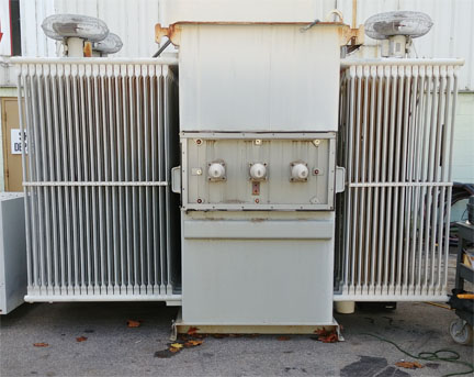 3000/4200 KVA, Pri 26400 D, Sec 480Y/277, SIEMENS, COPPER