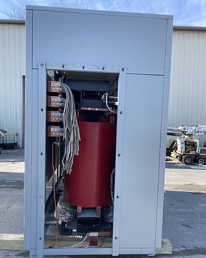 2500/3333 KVA, Pri 4160 D, Sec 480Y/277, 1997, GE, CAST COIL, COPPER, INDOOR:1