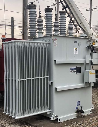 3750/4200/4680/5250 KVA, Pri 34400 D, Sec 4160Y/2400, SUNBELT, CU WINDINGS;
