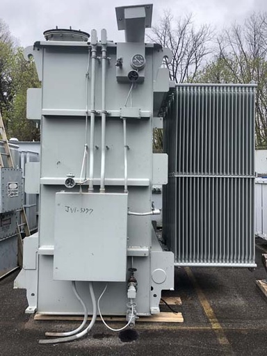 7500/8400/10500 KVA, Pri 115000 D, Sec 4160Y/2400, GENERAL ELECTRIC, ALUMINUM