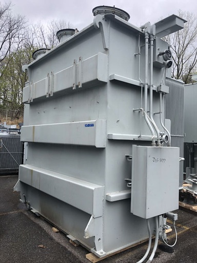 7500/8400/10500 KVA, Pri 115000 D, Sec 4160Y/2400, GENERAL ELECTRIC, ALUMINUM