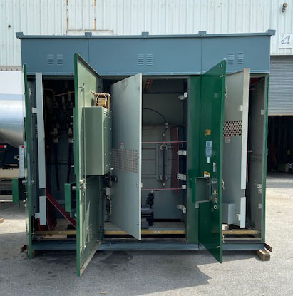 600 Amp, POWERCON, No. PIF, 23000 V., 3 SECTION, OUTDOOR, LINE-UP