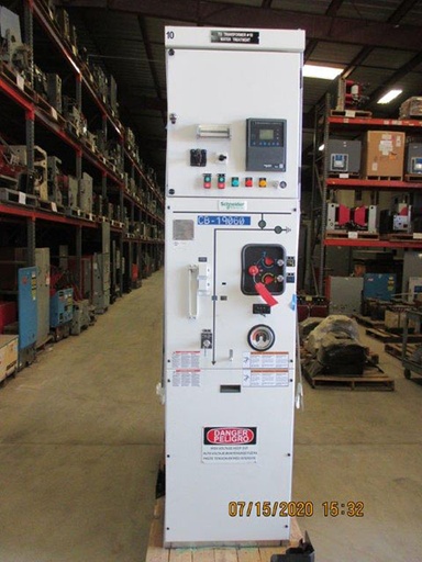 1200 Amp, SCHNEIDER, CBGS-0, 38 KV, 2017, SF6 INSULATED