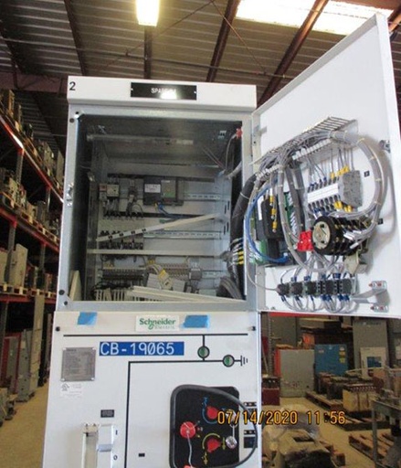 1200 Amp, SCHNEIDER, CBGS-0, 38 KV, 2017, SF6 INSULATED