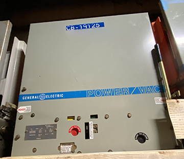 1200 Amp, GENERAL ELECTRIC, VB1 71.2-500-1, 8.25 KV, 125 VDC CLOSE & TRIP
