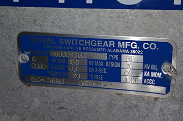 2000 Amp, ROYAL, No. BT, 15000 V, 2019, BYPASS HOOKSTICK SWITCH