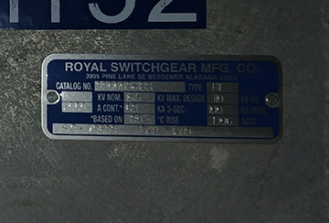 2000 Amp, ROYAL, No. BT, 15000 V, 2019, BYPASS HOOKSTICK SWITCH