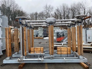 1200 Amp, PASCOR, No. TTT-7, 161000 V, DOUBLE END, ARCING HORN, UNUSED