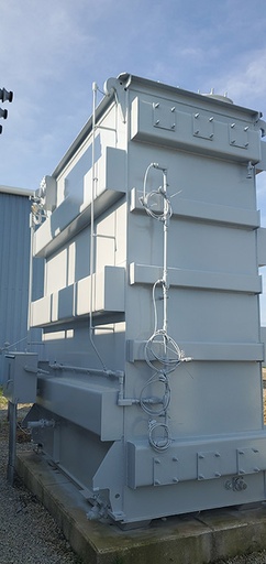 24/32/40 MVA, Pri 138000 D, Sec 13800Y/7970, General Electric Transformer