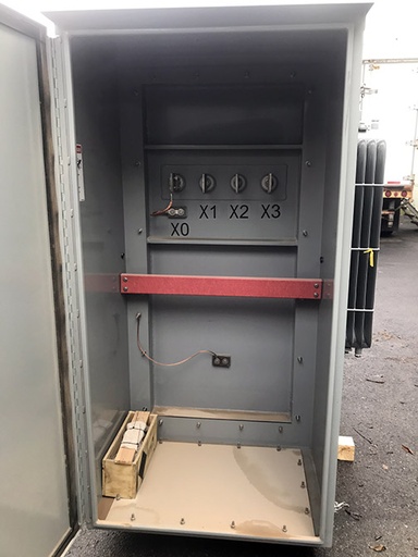 500/560 KVA, Pri 4160 D, Sec 480Y/277, GE PROLEC, COPPER, UNUSED