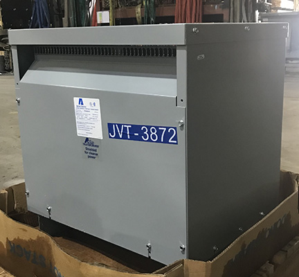 50 KVA, Pri. 240 X 480 V, Sec. 120/240 V, ACME ELECTRIC, TP1A, TP530203S:1