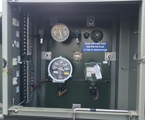 7500 KVA, Pri 26400 D, Sec 4160Y/2400, COOPER, DEAD FRONT, RADIAL FEED