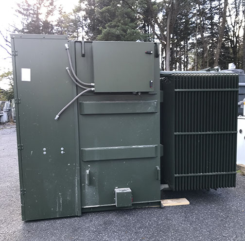7500 KVA, Pri 26400 D, Sec 4160Y/2400, 2016, COOPER, DEAD FRONT, RADIAL FEED:1