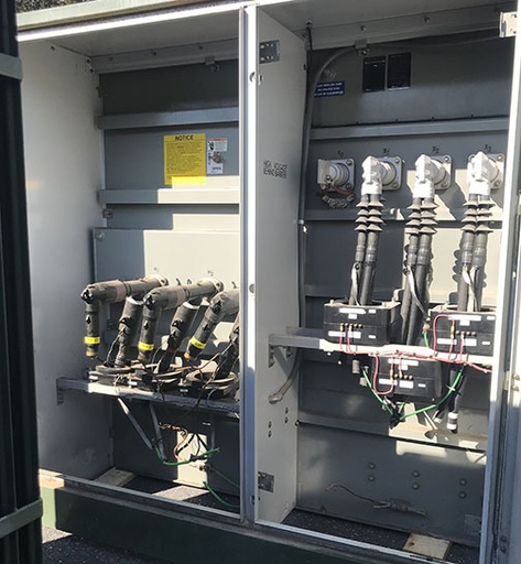 7500 KVA, Pri 26400 D, Sec 4160Y/2400, 2016, COOPER, DEAD FRONT, RADIAL FEED:1