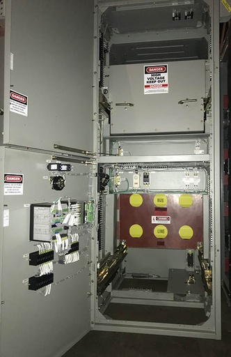 1200 Amp, POWELL, POWER VAC, 4160 V., 2 HIGH, INDOOR HOUSED SWITCHGEAR LINEUP