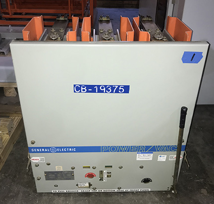 15 KV, 1200 AMP, NEMA 3R GENERAL ELECTRIC POWER VAC SWITCHGEAR LINE-UP