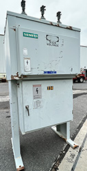 1200 Amp, SIEMENS, No. SDV, 15500 V., 125 CLOSE & TRIP, 240AC/250DC MOTOR