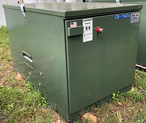 600 Amp, FEDERAL PACIFIC, No. PSE-5, 15000 V., PADMOUNTED SWITCH- UNUSED