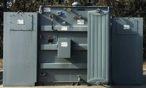5000 KVA, Pri 34500 D, Sec 4160Y/2400, SQUARE D SUBSTATION TRANSFORMER