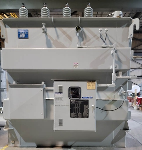 12/16/20 MVA, 138000D-13200Y/7620 UNUSED WAUKESHA SUBSTATION TRANSFORMER
