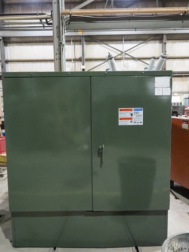 3000 KVA, Pri 13800D, 480Y/277, DF/LF HOWARD INDUSTRIES PADMOUNT TRANSFORMER