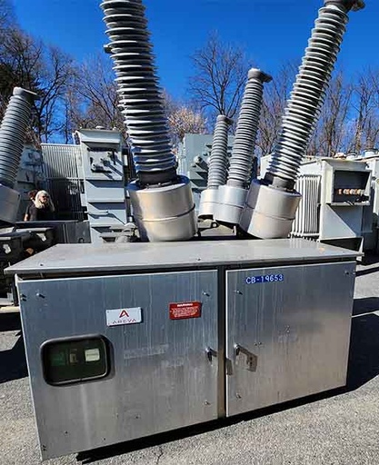 2000 AMP, 145 KV, 125 VDC C&T, AREVA SF6 CIRCUIT BREAKER
