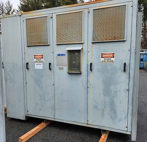 1500 KVA, 12470D-2300Y/1328 SQUARE D CAST COIL COPPER DRY TYPE TRANSFORMER