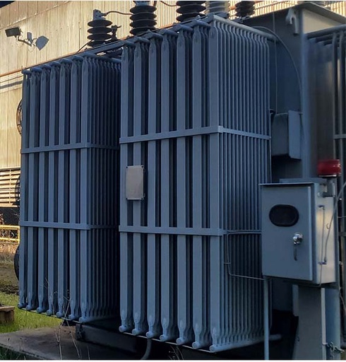 10/14 MVA, PRI 69000D, SEC 13800Y/7970 GENERAL ELECTRIC SUBSTATION TRANSFORMER:2