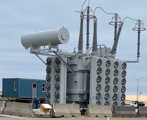 880 MVA, Pri 345000 GRDY,Sec 22800 DELTA, ABB GSU SUBSTATION TRANSFORMER