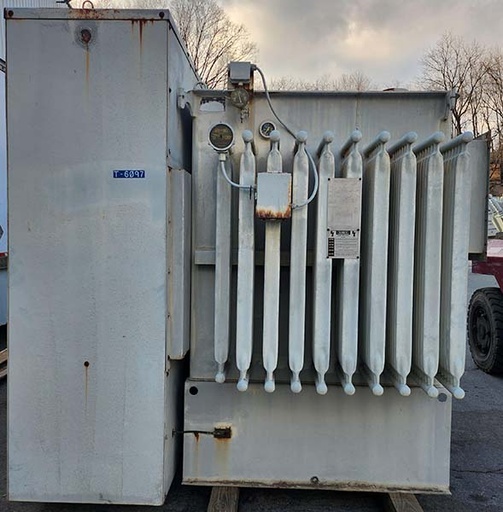 1000/1120 KVA, Pri 33000 D, Sec 4160Y/2400, WESTINGHOUSE TRANSFORMER