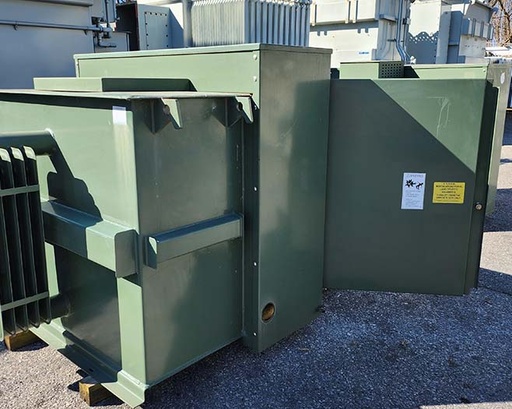 500/560 KVA, Pri 2400 DELTA, Sec 480 DELTA, LF/RF, GE PROLEC TRANSFORMER