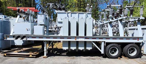 7500 KVA, Pri 34400 D, Sec 2400/4160Y, MOLONEY MOBILE SUBSTATION
