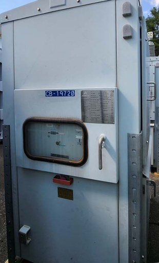 1200 Amp, AREVA, EOX-15, 15000 V., SUBSTATION VACUUM BREAKER