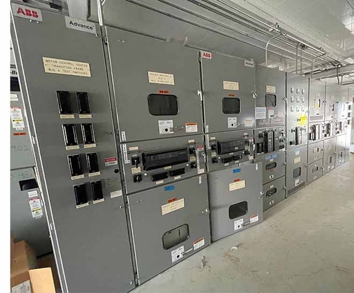 3000 Amp, ABB, ADVAC, 4760 V., MTM SWITCHGEAR LINE-UP