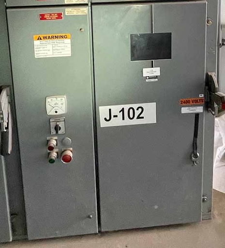 400 Amp, 7200 Volt, ALLEN BRADLEY, 15024DBA-1 VACUUM CONTACTOR