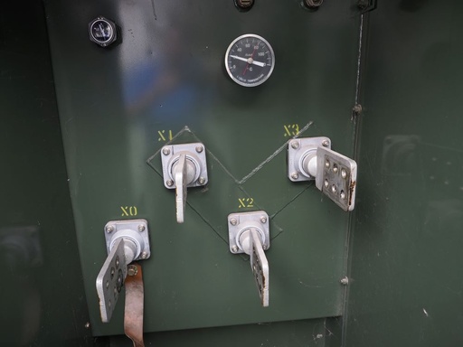 1000 KVA, Pri 12470 D, Sec 480 Y/277, 1993, RADIAL FEED, LIVE FRONT