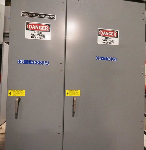 600 Amp, SQUARE D, No. HVL, 15000 V., 1998, FUSED LOAD BREAK SWITCH