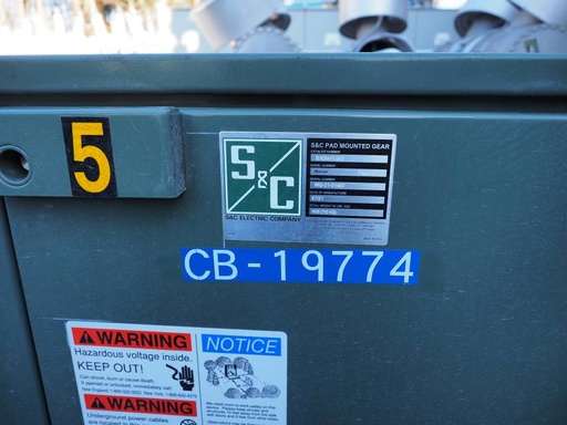 600 Amp, S&C, No. PMH-11, 15000V, 2021, FUSED PADMOUNT SWITCH