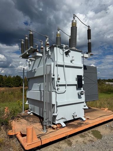 10/11.2 MVA 115000D - 22900Y/13221 ABB Substation Transformer