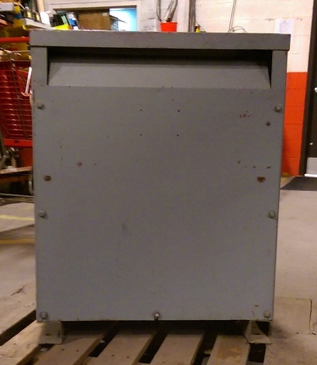 37.5 KVA, Pri. 480 D, Sec. 208Y/120, AA, SORGEL/SQUARE D, 150* C;