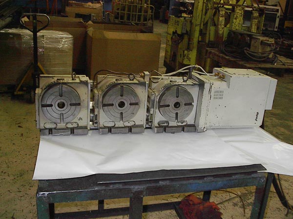 6.5 x Tsudakona, Model RNCV-151R.3, Series of 3 tables, in line, 4th axis