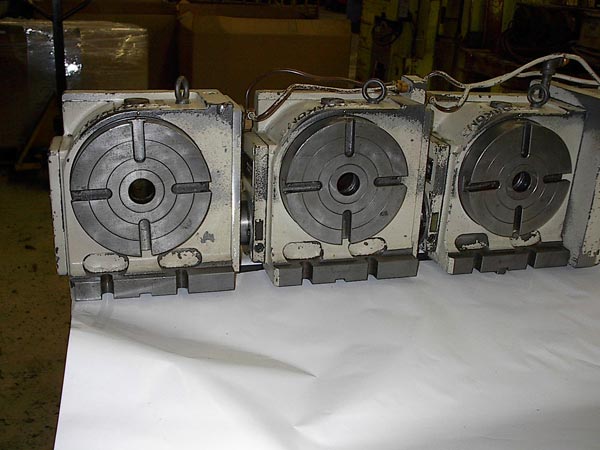 6.5 x Tsudakona, Model RNCV-151R.3, Series of 3 tables, in line, 4th axis