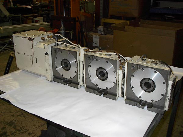 6.5 x Tsudakona, Model RNCV-151R.3, Series of 3 tables, in line, 4th axis