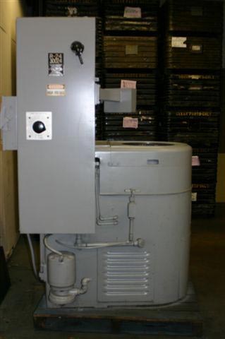 1/4 x 3 3/4 , Reed, No. A-22, Infeed and thru-feel vertical thread rolling machine: 3- roll design - 1950s