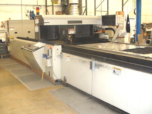 Cincinnati CL-6, 1500 Watt, 48 x90 table, 1/2 cutting cap, 2200 ipm pos spd,Fanuc 16L,'95