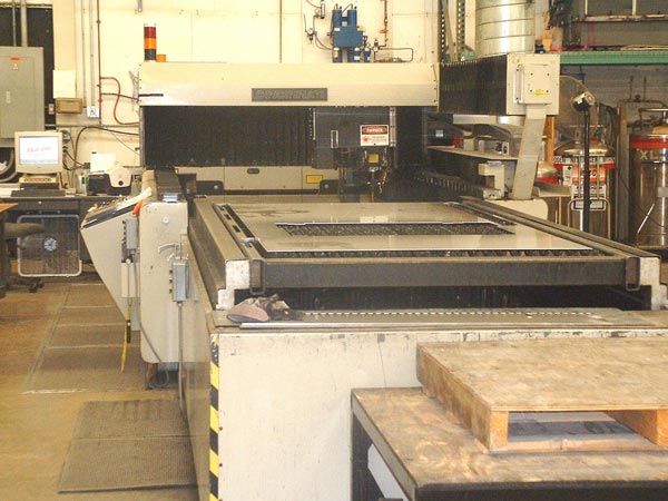 Cincinnati CL-6, 1500 Watt, 48 x90 table, 1/2 cutting cap, 2200 ipm pos spd,Fanuc 16L,'95